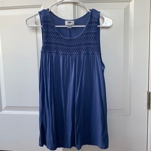 Blue Tank Top from Old Navy